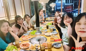 Nhà hàng Rakuen BBQ Bàu Cát ngất ngây với bữa tiệc buffet lẩu nướng 5