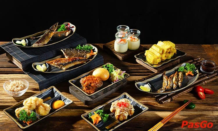Nhà hàng Saju Sushi & BBQ Hoàng Quốc Việt Buffet Nhật Bản độc đáo 1