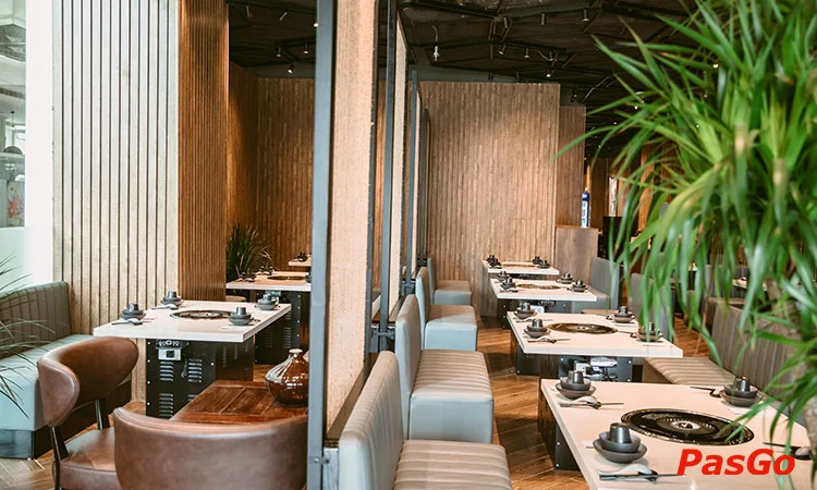 Nhà hàng Saju Sushi & BBQ Hoàng Quốc Việt Buffet Nhật Bản độc đáo 12