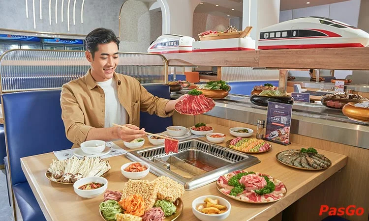 Nhà hàng Shang Chi Royal City Lẩu băng chuyền siêu tốc Đài Loan 2