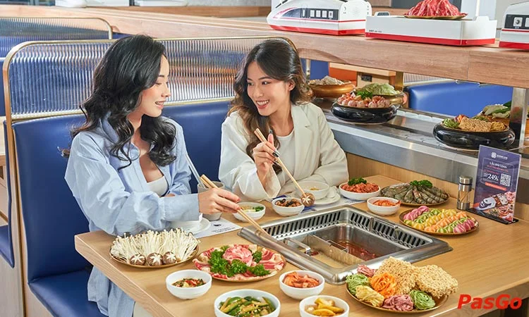 Nhà hàng Shang Chi Royal City Lẩu băng chuyền siêu tốc Đài Loan 4