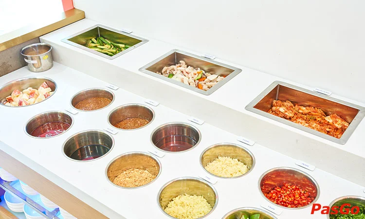 Nhà hàng Shang Chi Taiwanese Rotary Hotpot Trung Hòa Buffet lẩu băng chuyền Đài Loan 9