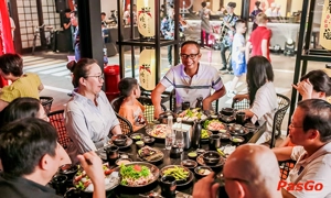 Nhà hàng Shibuya Paradaisu Vinhomes Smart City khu vườn Nhật đẹp độc lạ 2