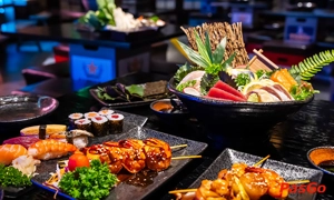 Nhà hàng Shibuya Paradaisu Vinhomes Smart City khu vườn Nhật đẹp độc lạ 5