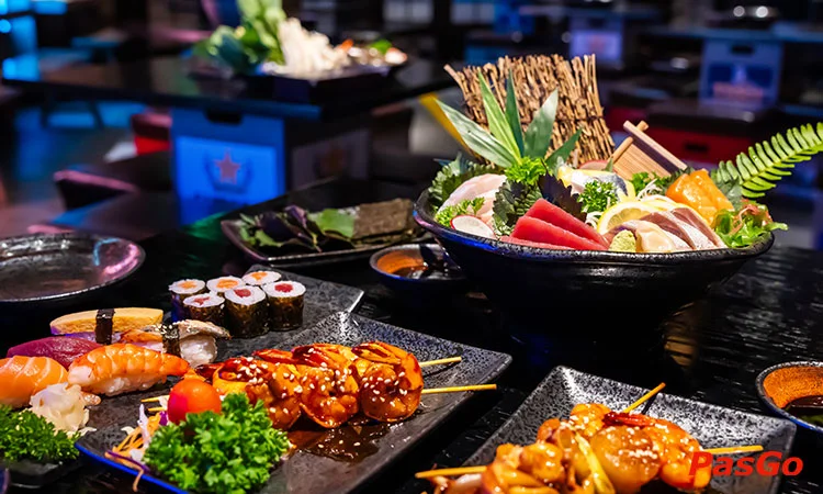 Nhà hàng Shibuya Paradaisu Vinhomes Smart City khu vườn Nhật đẹp độc lạ 5