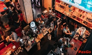 Nhà hàng Station Sport Bar Bùi Viện Âm nhạc đỉnh cao & món Âu đặc sắc  5