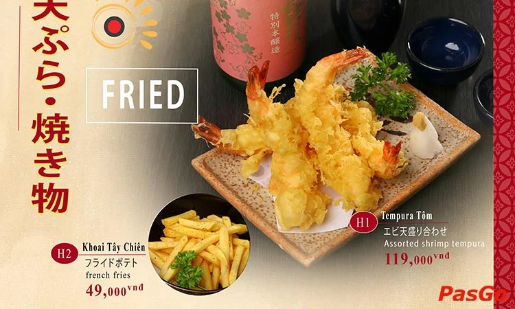Nhà hàng Taiyo Sushi & BBQ Hoàng Văn Thụ Gọi món Nhật bản & Nướng tại bàn 6