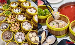 Nhà hàng XieXìe Hotpot Dimum Cộng Hòa Buffet Lẩu Băng Chuyền Trung Hoa 4