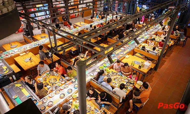 Nhà hàng Yaki Yaki Yo Tây Thạnh Buffet Nướng Lẩu Băng Chuyền độc lạ Sài Gòn 9