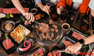 Nhà hàng Yakimono Times City Buffet nướng lẩu nhật bản 2