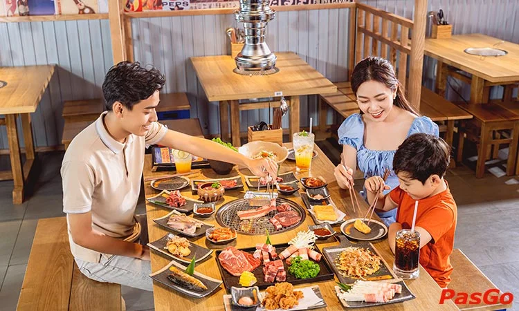 Nhà hàng Yakimono Times City Buffet nướng lẩu nhật bản 8