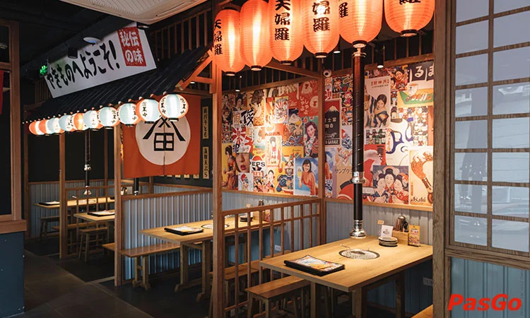 Nhà hàng Yakimono Trung Hòa Buffet nướng lẩu Nhật Bản 7