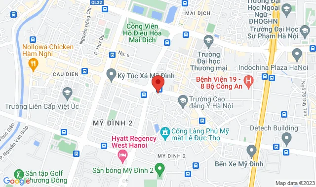 Số 109 Nguyễn Hoàng, P. Mỹ Đình, Q. Nam Từ Liêm 