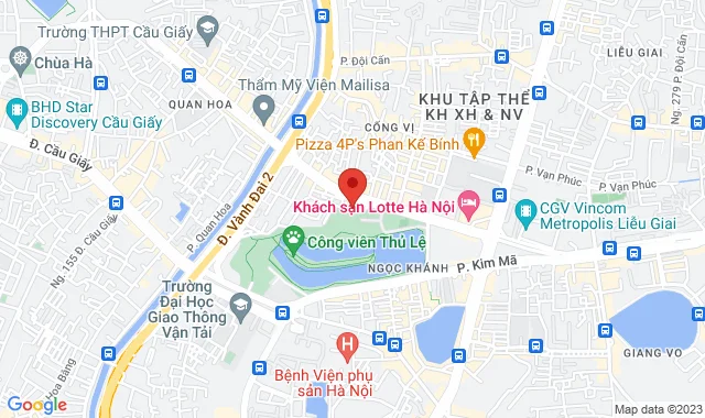 Số 12 ngõ 9 Đào Tấn, Q. Ba Đình