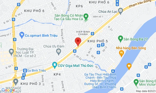 Số 190 Phạm Văn Đồng, P. Hiệp Chánh, Q. Thủ Đức