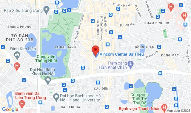 Số 191 Phố Bà Triệu, P. Lê Đại Hành, Q. Hai Bà Trưng