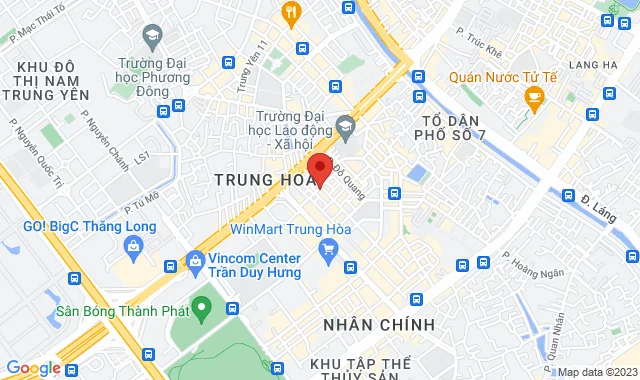 Số 23 Đỗ Quang, P. Trung Hòa, Q. Cầu Giấy 