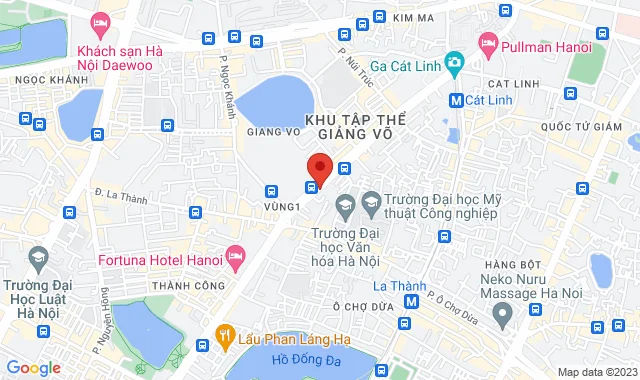 Số 269 đường Kim Mã, P. Giảng Võ, Q. Ba Đình