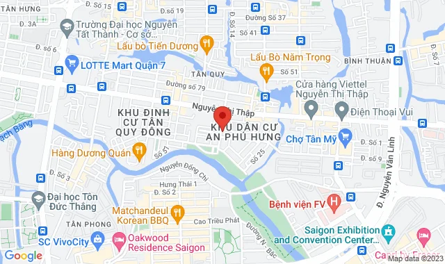 Số 33-35-37 đường số 41, P. Tân Phong, Q. 7               