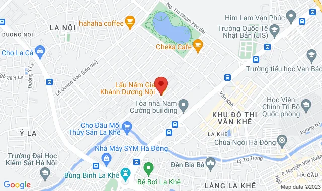 Số 5 An Khang, KĐT Nam Cường, P. Dương Nội,  Q. Hà Đông