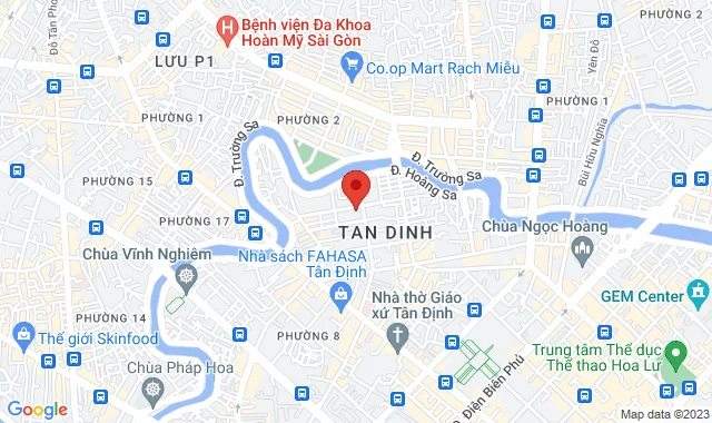 Số 5 Trần Khánh Dư, P. Tân Định, Q. 1