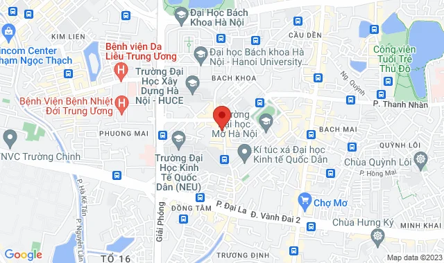 Số 62 Trần Đại Nghĩa, P. Đồng Tâm, Q. Hai Bà Trưng