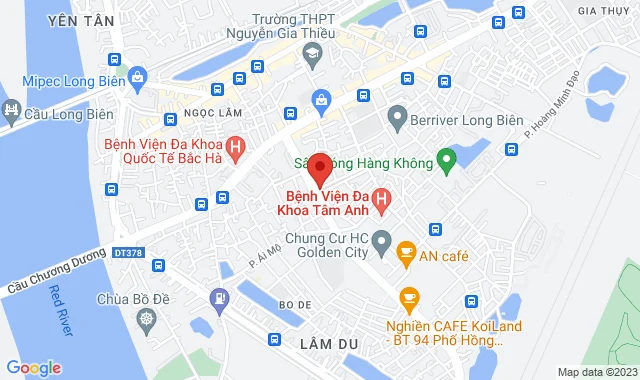 Số 93 đường Hồng Tiến, P. Bồ Đề, Q. Long Biên                                         