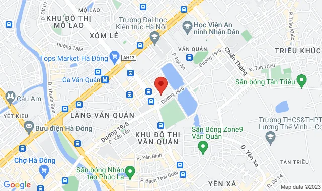 Tầng 1, Tòa nhà New Skyline, KĐT mới Văn Quán – Yên Phúc, P. Văn Quán, Q. Hà Đông