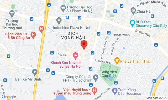 Tầng 2 + 3, số 35 Dịch Vọng Hậu, Q. Cầu Giấy