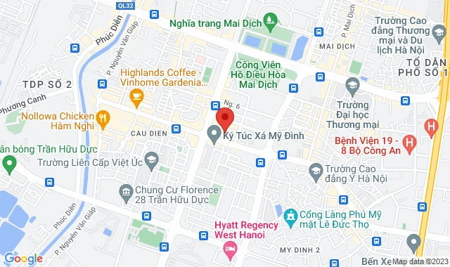 Tầng 3, TT 04-31-32, dự án Hải Đăng city, đường Hàm Nghi, P. Mỹ Đình 2, Q. Nam Từ Liêm