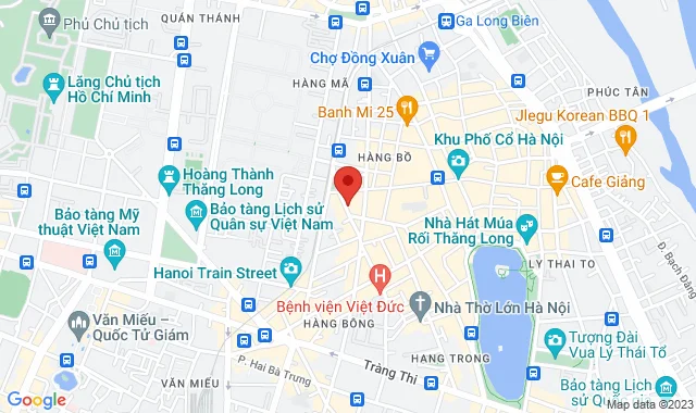Tầng B1, Khách sạn Peridot Grand Luxury Boutique Hotel, Số 33 Đường Thành, P. Cửa Đông, Q. Hoàn Kiếm
