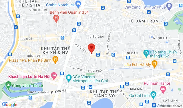 Tầng M -  Khách sạn Candle Hotel 287-301 Đội Cấn, Q. Ba Đình