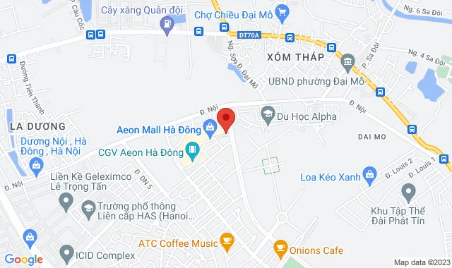 TTTM Aeon Mall Hà Đông, Đường Ngô Thì Nhậm kéo dài, P. Dương Nội, Q. Hà Đông