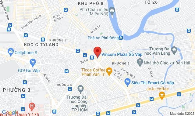 TTTM Vincom, L4 - 08, số 12 Phan Văn Trị, P. 5, Q. Gò Vấp