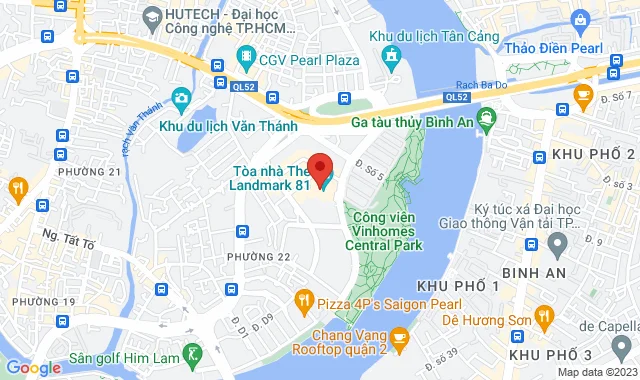 Vincom Center Landmark 81, Lô B1- 38, Số 722 Điện Biên Phủ, P. 22, Q. Bình Thạnh