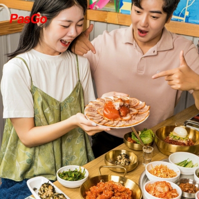 Ssamjang Nướng Cuốn Chợ Hàn Royal City