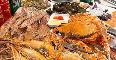 Buffet hải sản cao cấp 5+ nhà hàng sang trọng không thể bỏ qua tại Hà Nội