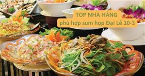 TOP nhà hàng đặt tiệc Giỗ Tổ Hùng Vương 10/3 lý tưởng ở TpHCM