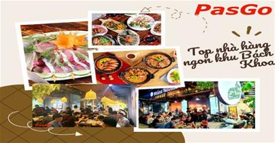 Top nhà hàng ngon khu vực Bách Khoa giá Rẻ - Đặt bàn PasGo kèm ưu đãi
