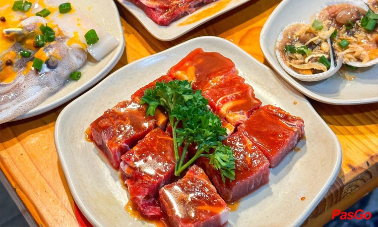 Suất Buffet Nướng Trial T2-CN, Giá 129K5