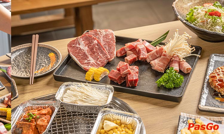 Suất Buffet Nướng Lẩu Takara T2-CN, Giá 458K 4