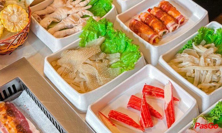 Suất Buffet Nướng Lẩu Trưa T2-T6, Giá 239K Ăn Được Phúc Phan Xích Long3