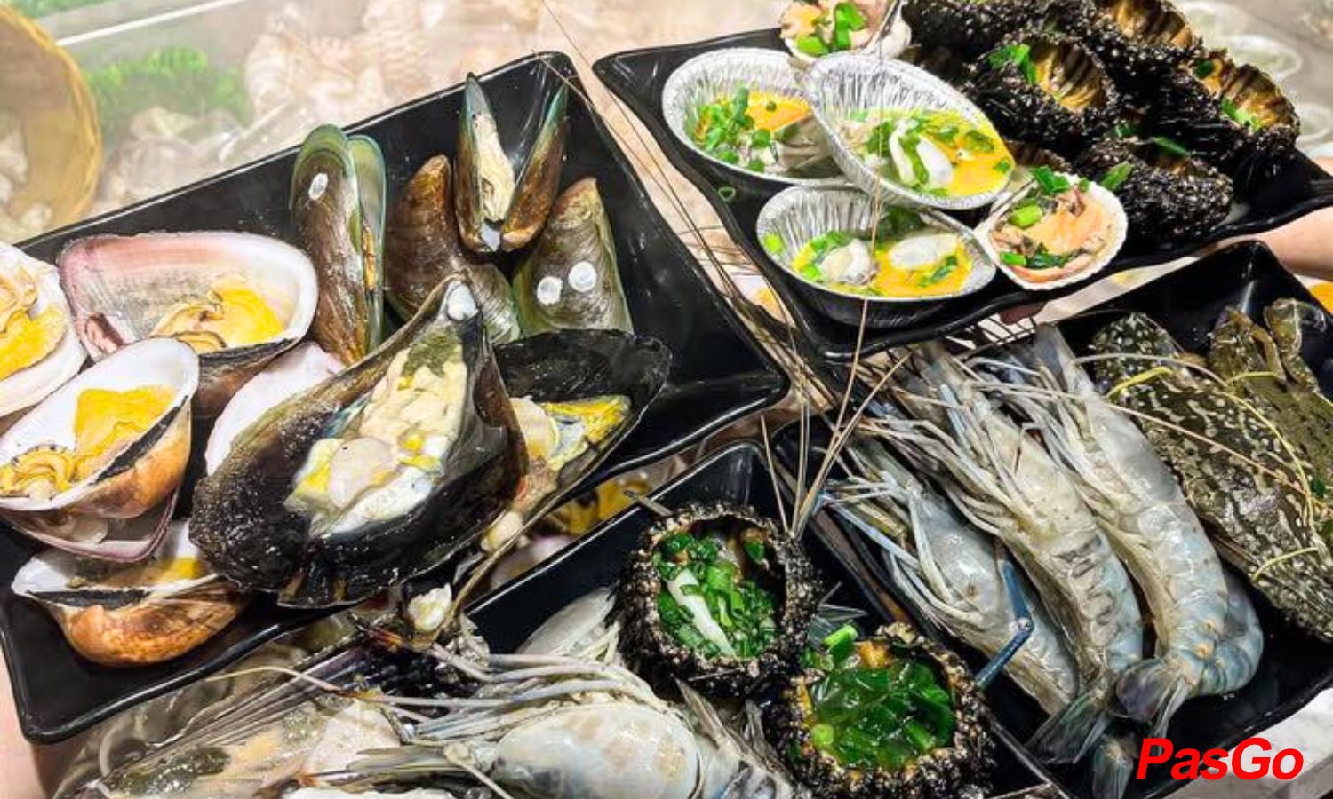 Suất Buffet Hải Sản Lẩu & Nướng, Giá 339K1