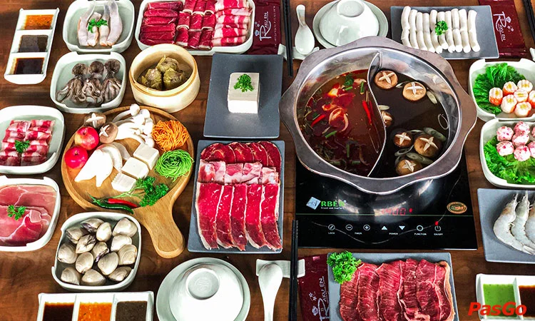 Buffet lẩu 165K 