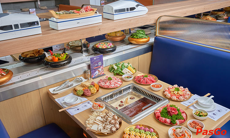 Buffet lẩu cả ngày T2-CN, giá 329K