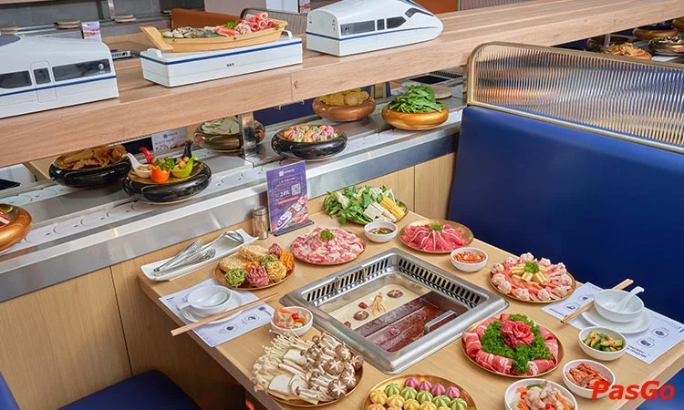 Buffet lẩu tối T2->T6 & trưa T7-CN, giá 269K