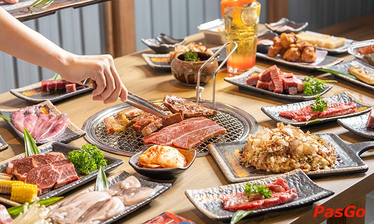 Buffet Nướng Lẩu Takara T2->T6: 479K, T7-CN: 499K