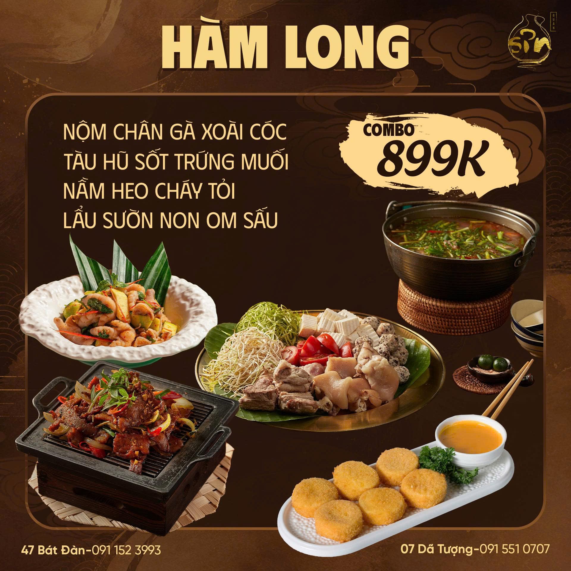 Combo trưa Hàm Long