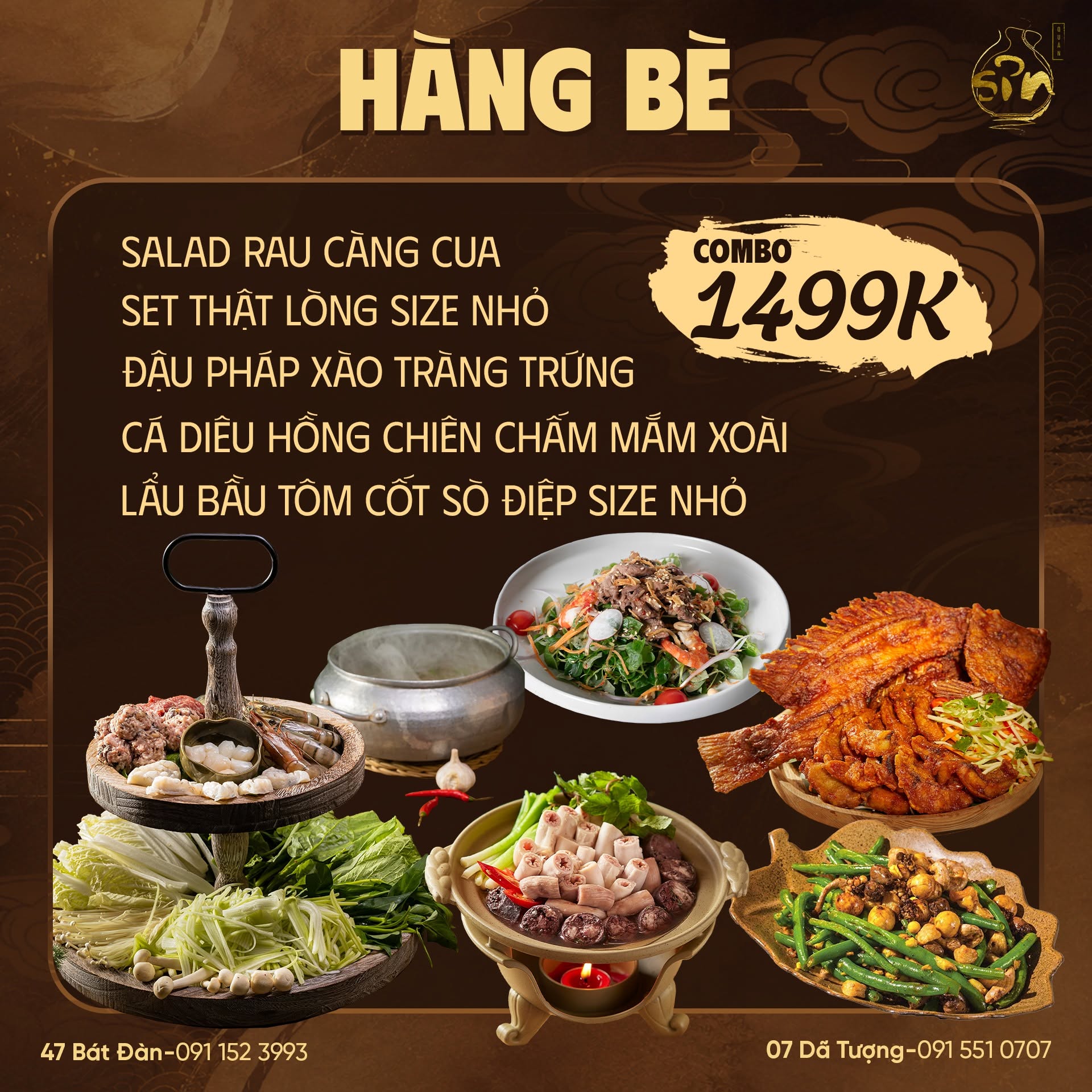 Combo trưa Hàng Bè 