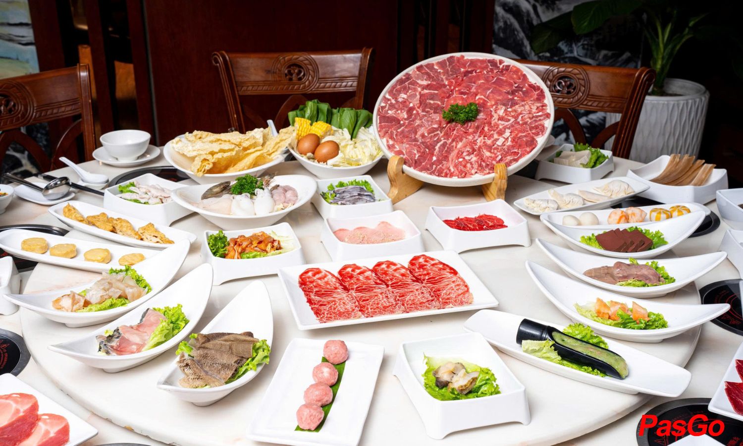Suất Buffet Bách Liên, Giá 395K, 50+ món2
